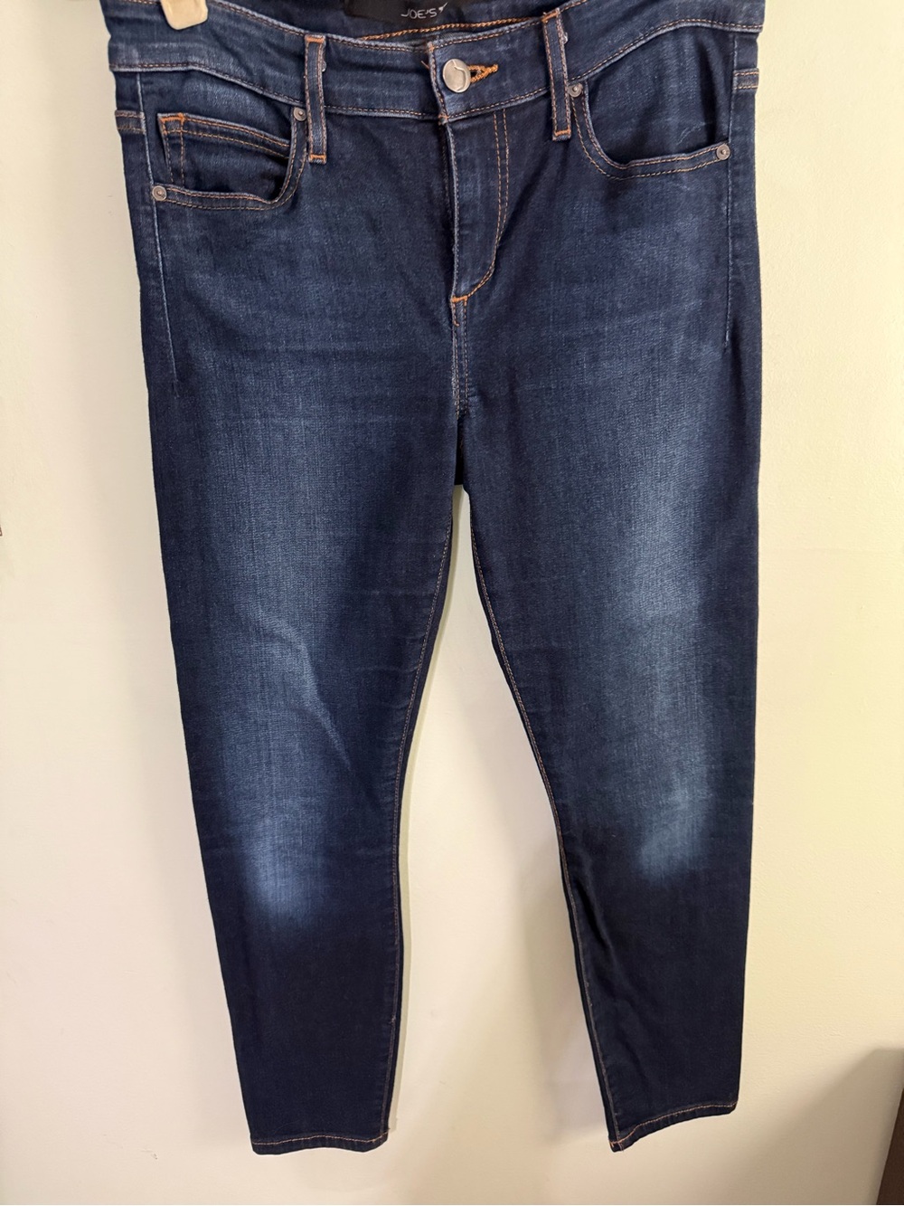 Joes Jeans Dark Rinse Stretch Cropped Jeggings 27